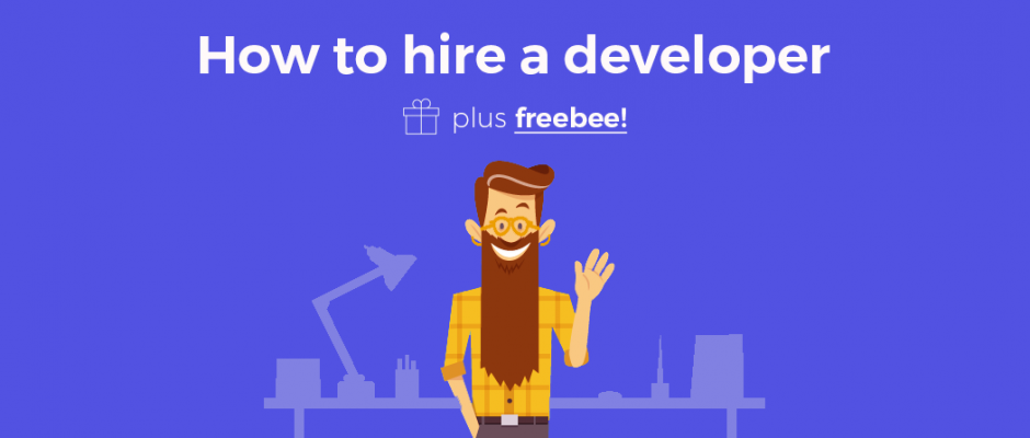 How to hire a developer plus freebee